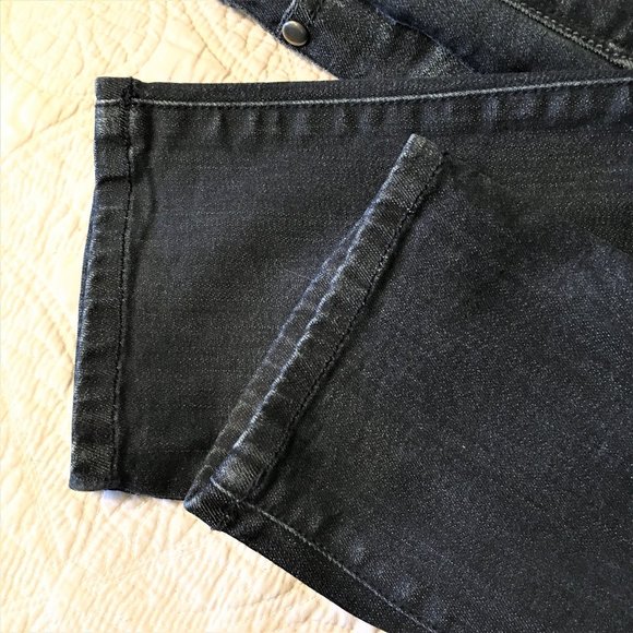 HOPE & HOWARD Slim Crop Dark Wash Jeans   26/2 - Picture 9 of 12